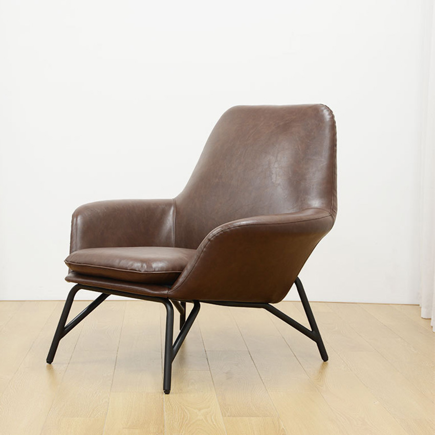 알든 인테리어 가죽 라운지 체어 Alden Chair - 상세 이미지 2