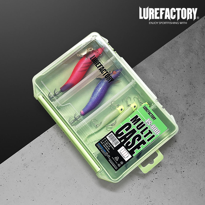 루어팩토리 게임체인져 멀티케이스 낚시 소품 루어 태클박스 LS-800, 애플그린 - 상세 이미지 2