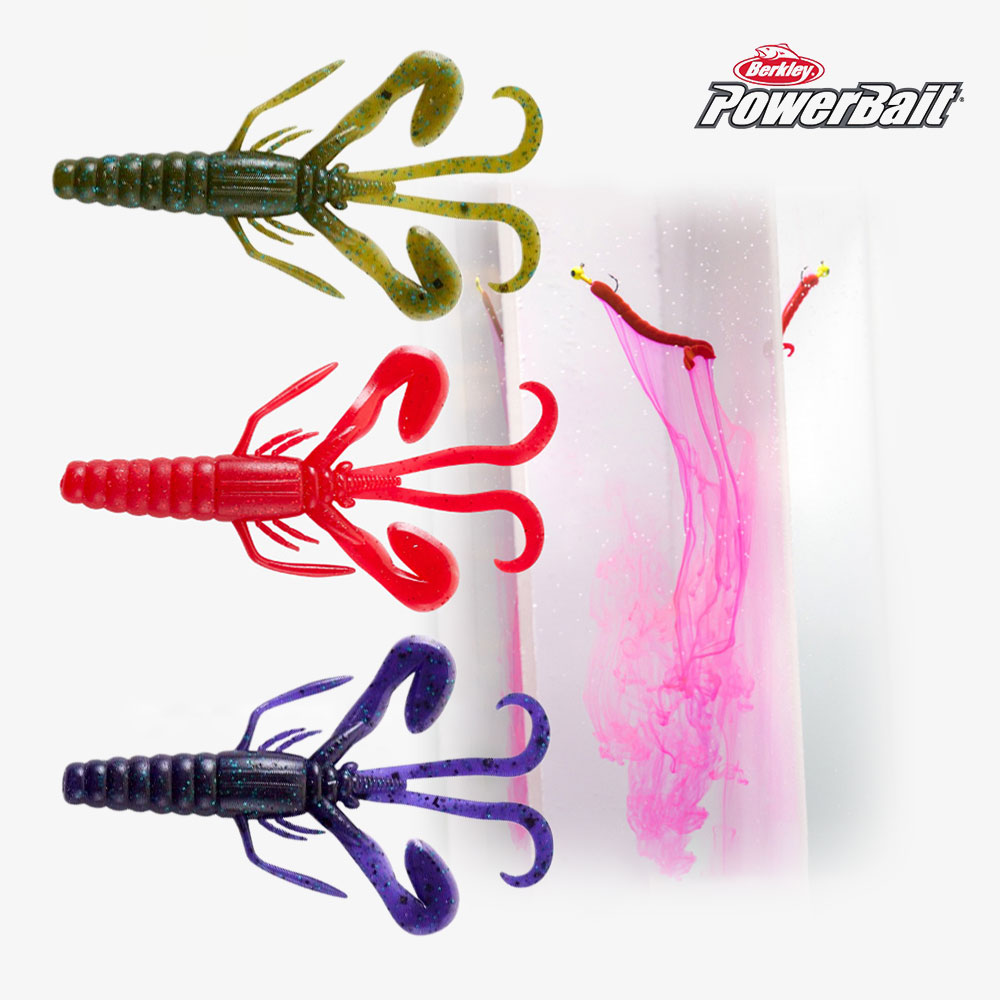 버클리 파워K 호그 9cm (3.5인치) 배스 루어 낚시 웜 미끼 - 상세 이미지 2