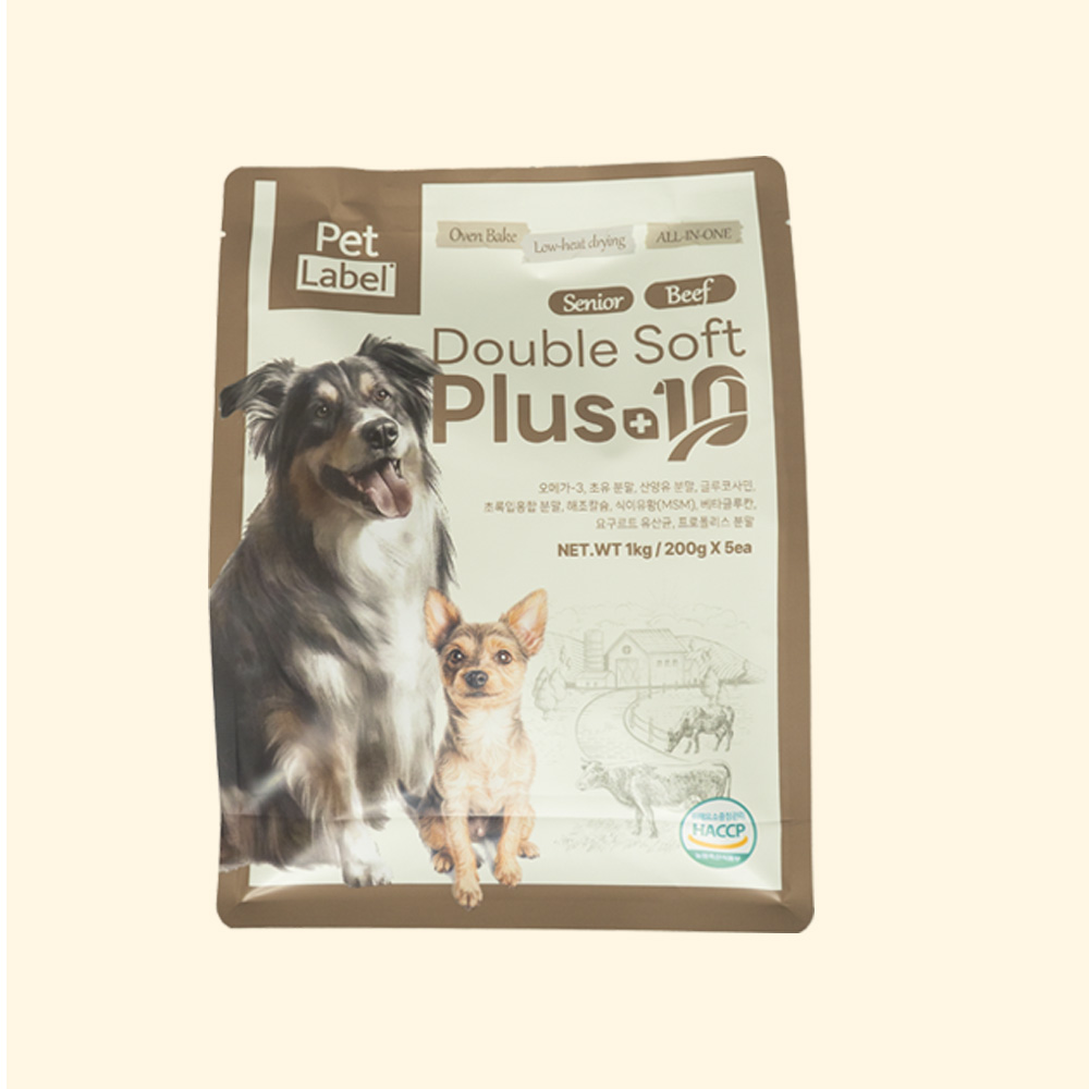 펫라벨 강아지사료 더블소프트 플러스 텐 오븐베이크 어덜트 닭 1kg 이미지 6
