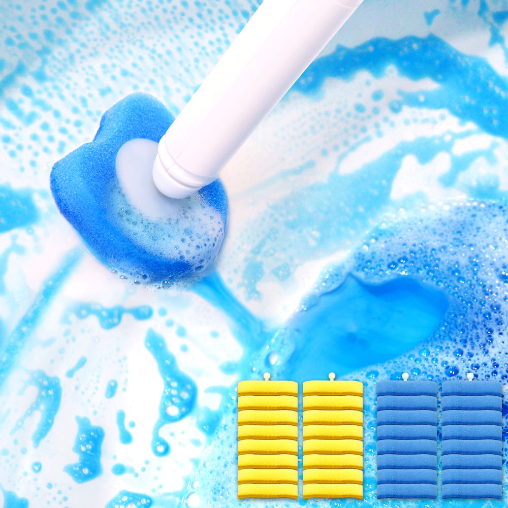 변기청소 화장실물때제거 버블스틱세트+리필(16개+16개)