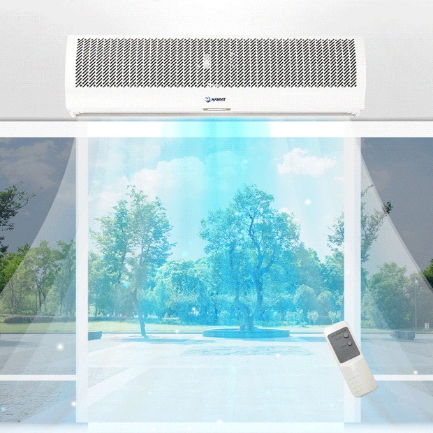 편의점 교회 매장 카페 저소음 영업용 업소용 에어커튼 1200