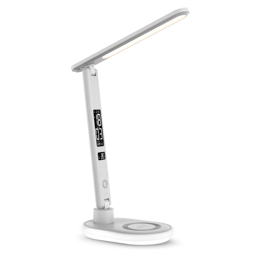 아이노트 LS300WC 무선 충전 LED 스탠드 시계 이미지 8