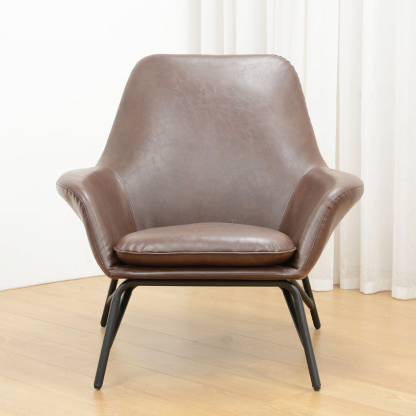 알든 인테리어 가죽 라운지 체어 Alden Chair - 상세 이미지 3