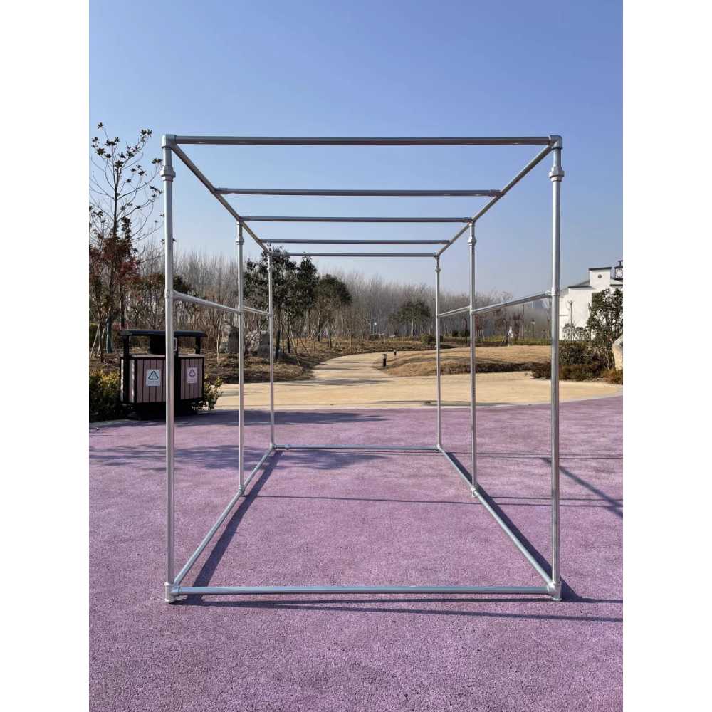 조립식 식물 파이프 야외 옷 이불 마당 건조대 도구 2.5x1.5x1.5 - 상세 이미지 2