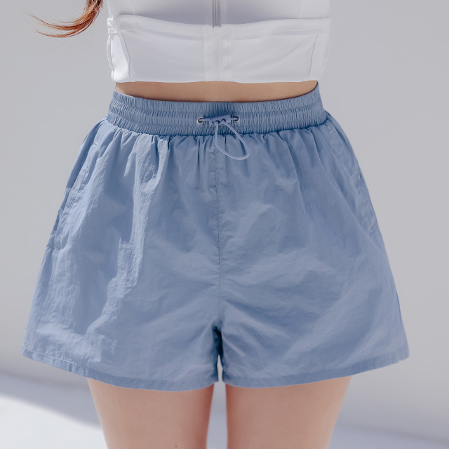 크라시앙 플립 레깅스 비치팬츠 투인원 여자 래쉬가드 반바지 보드숏 여름 수영복바지 상품 이미지