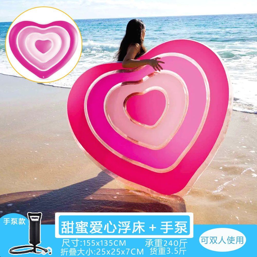 둥둥튜프 파인 애플 풍선 침대 워터 에어 쿠션 수중 의자 쇼파 침대 - 상세 이미지 3