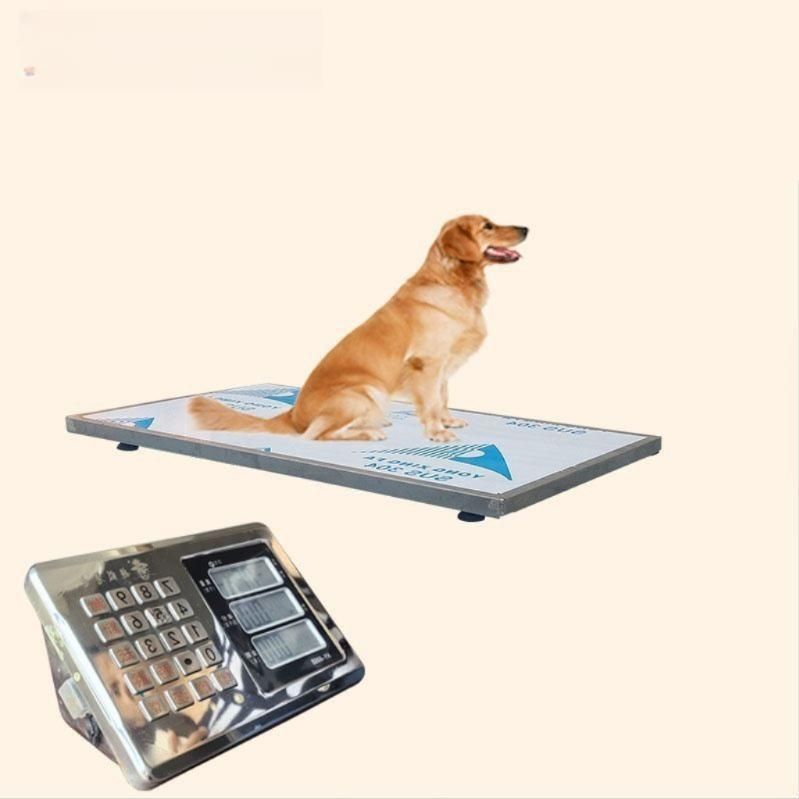 대형견체중계 반려동물 몸무게 측정기 정밀펫저울 동물병원 스테인레스 무선 100x60cm