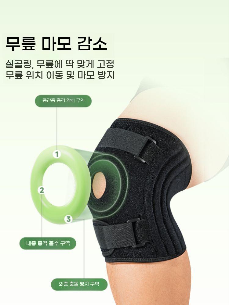 빅사이즈 무릎보호대 무릎 밴드 운동 러닝 헬스 특대 달리기 보호대 - 상세 이미지 3