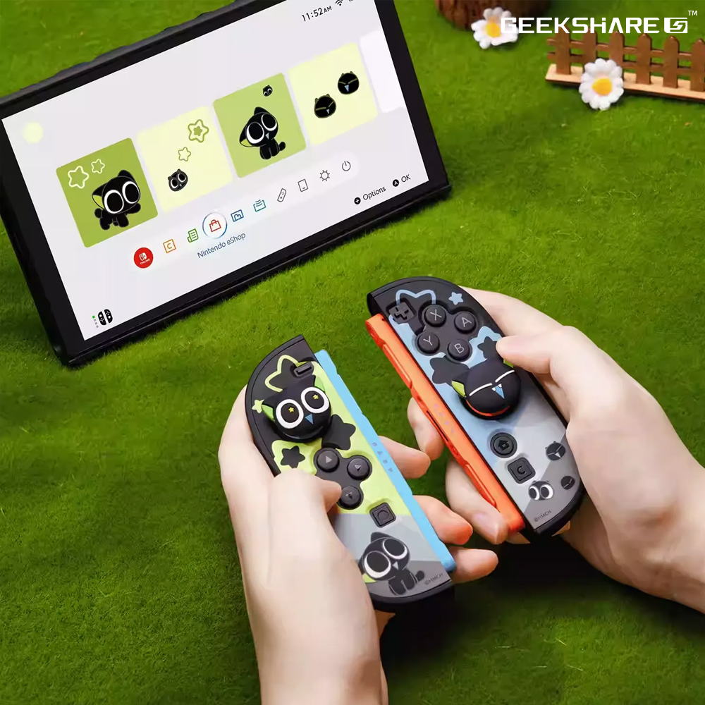 닌텐도 스위치2 스틱커버 긱쉐어 소흑 조이콘2 프로콘2 호환 - 상세 이미지 4