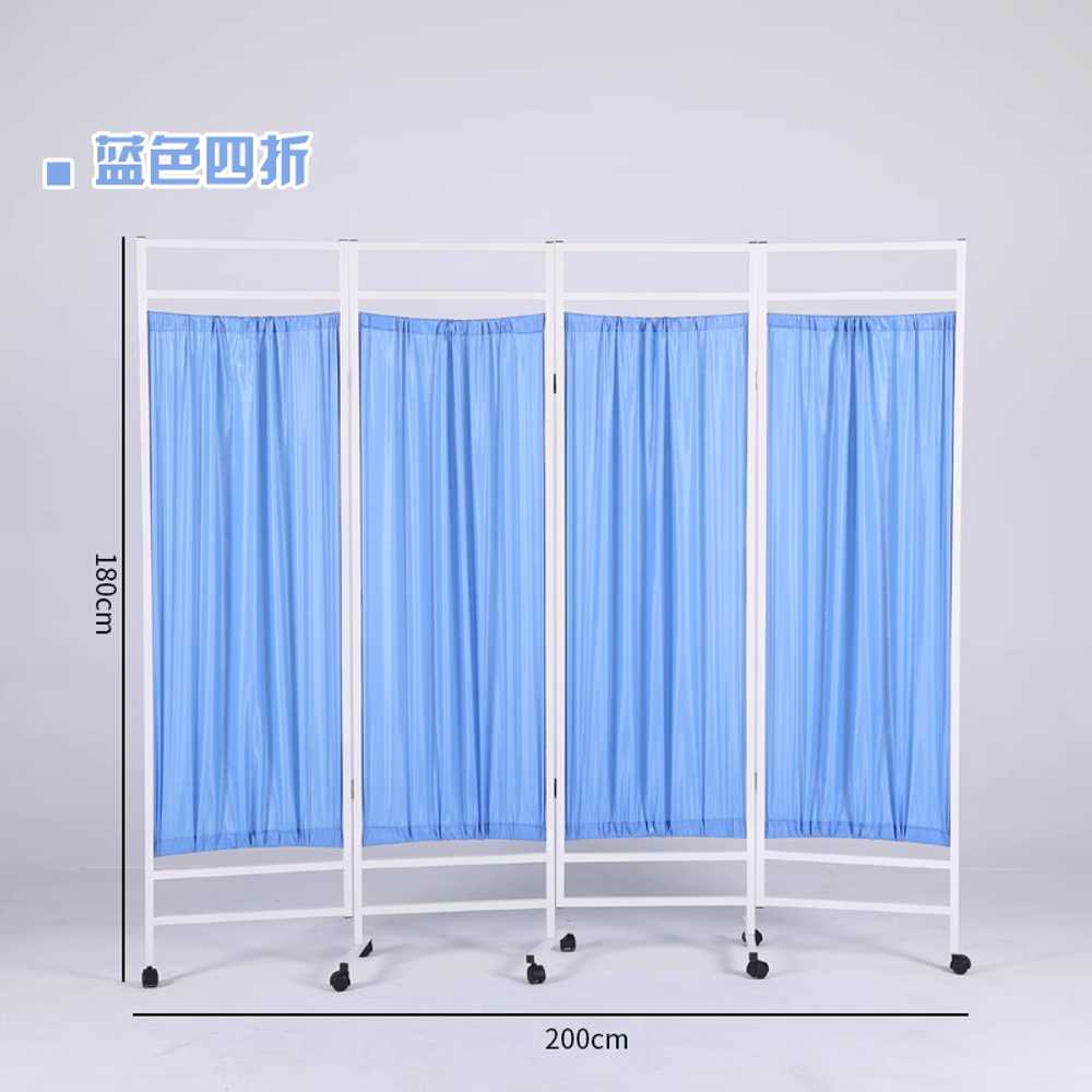 병원 파티션 이동식 응급실 진료소 용 접이식 미용 가림막 4패널 이미지 6