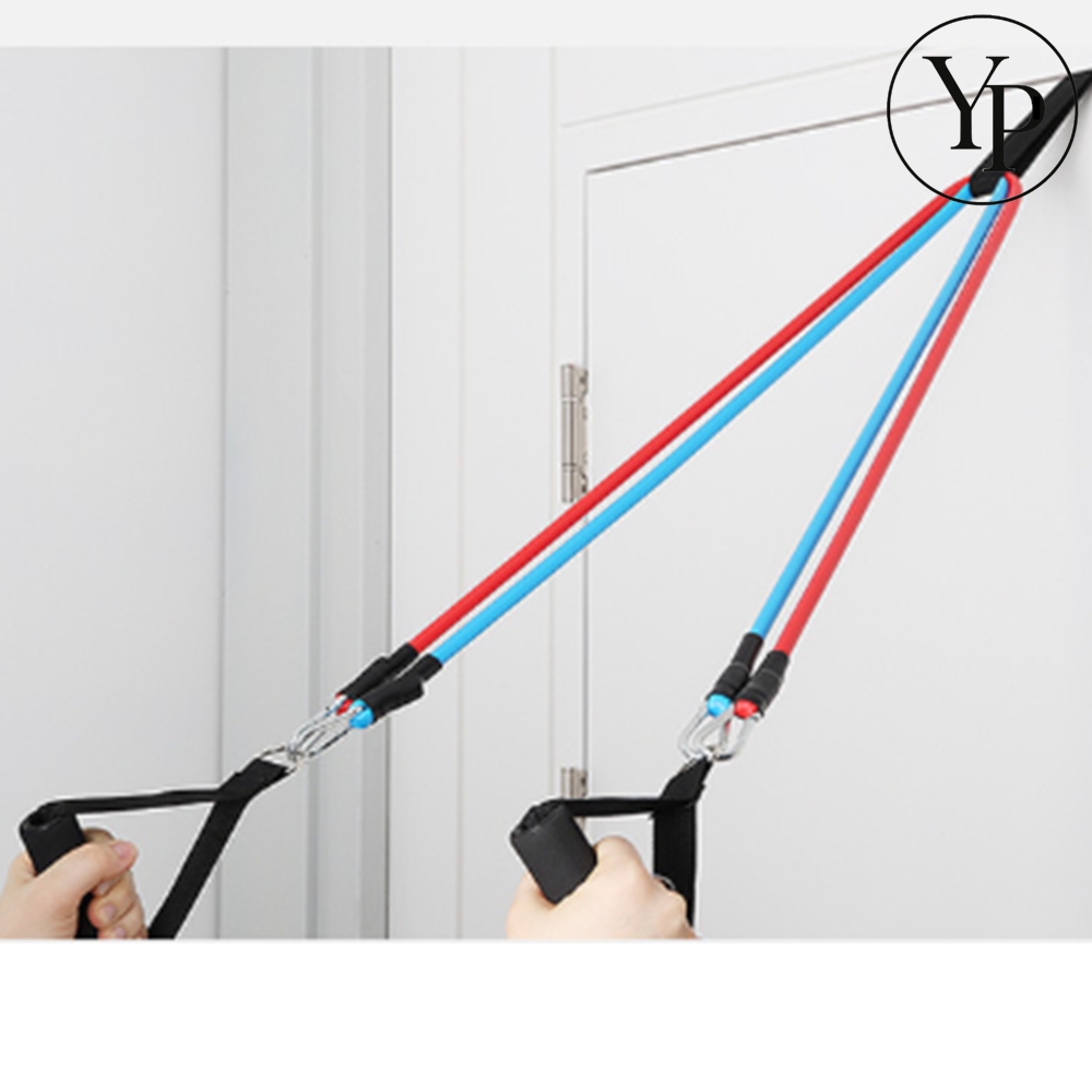 운동 고무밴드 라텍스 튜빙세트 홈트레이닝 재활 스트레칭 로프 풀업 팔근력 운동기구