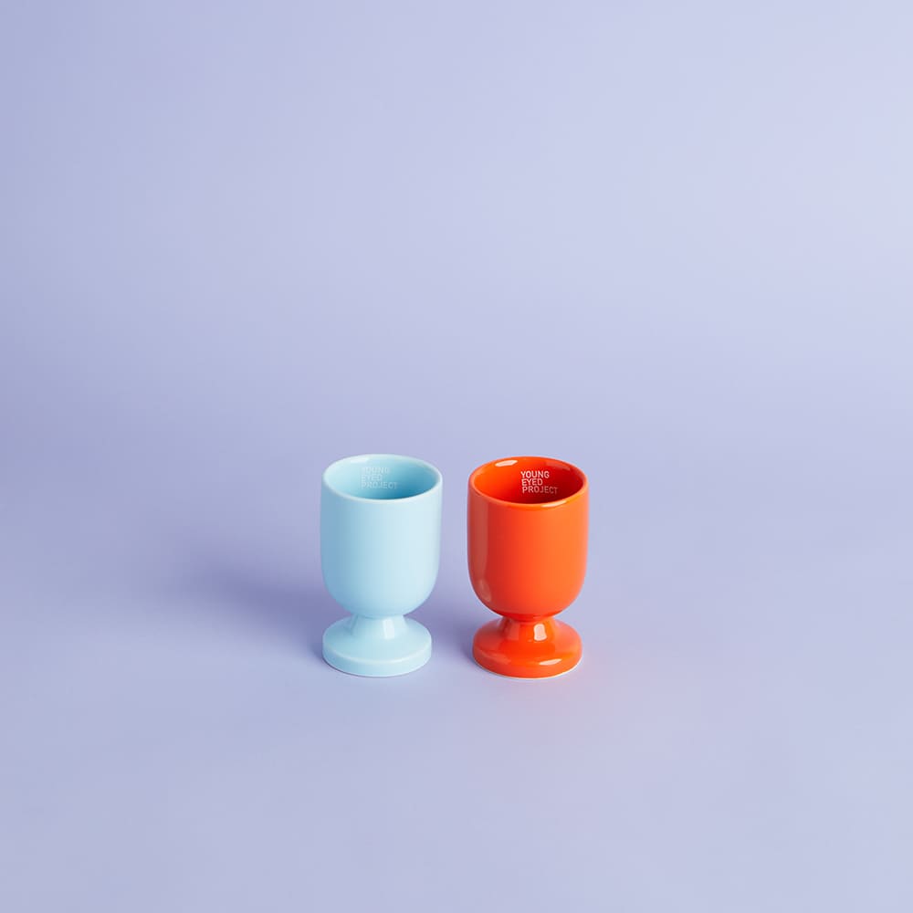 영아이드프로젝트 YEP 시그니처 미니컵 2PCS (2colors) 도자기 소주잔 - 메인 이미지