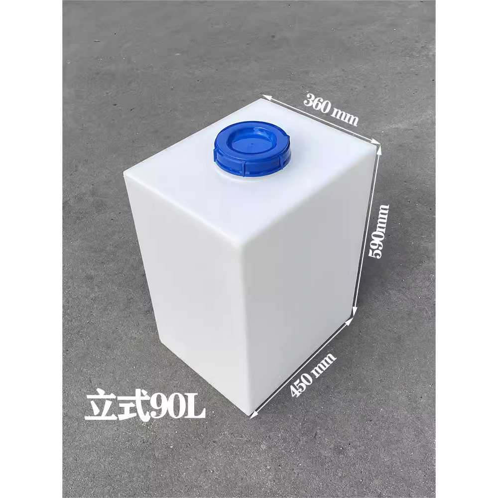 말통 사각 물탱크 캠핑카 플라스틱 용 물 가정용 보관 배럴 수직 25L - 상세 이미지 4