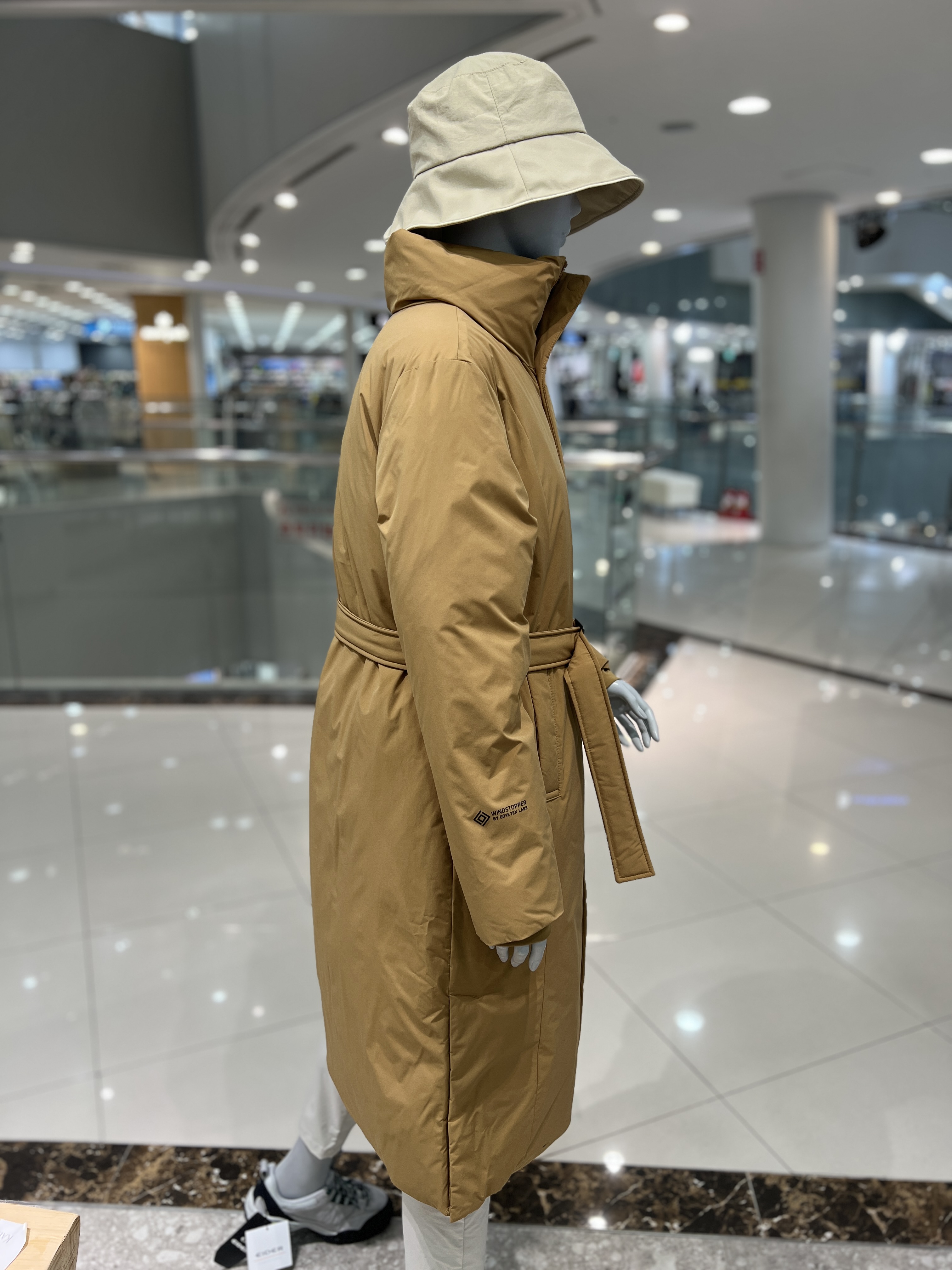 아이더 여성 롱패딩 코트 캐시미어 구스다운 WW24559 - 상세 이미지 2
