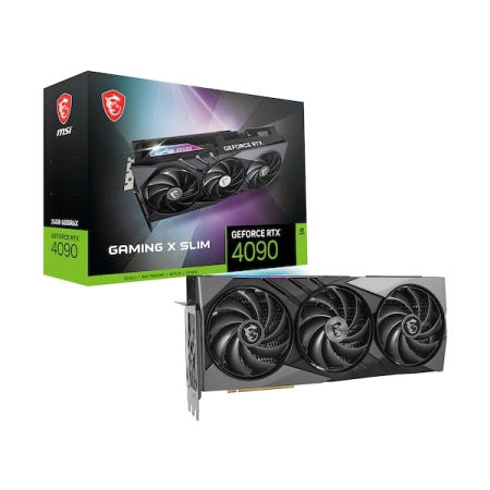[중고][중고 무상보증] MSI 지포스 RTX 4090 게이밍 X 슬림 D6X 24GB 트라이프로져3