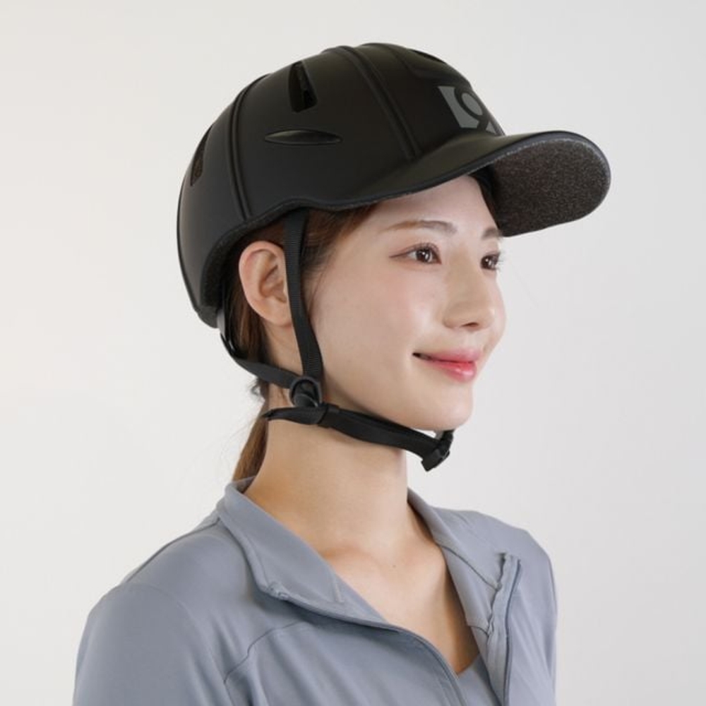 라이딩 볼캡 헬멧 자전거 바이크 배달 안전모 충격흡수 챙있는 자외선차단 모자 - 상세 이미지 3