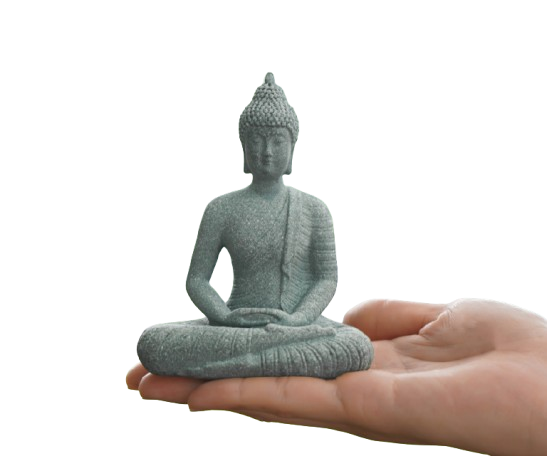 아미울 가정용 소형 좌불상 석상 부처님 앉은 불상