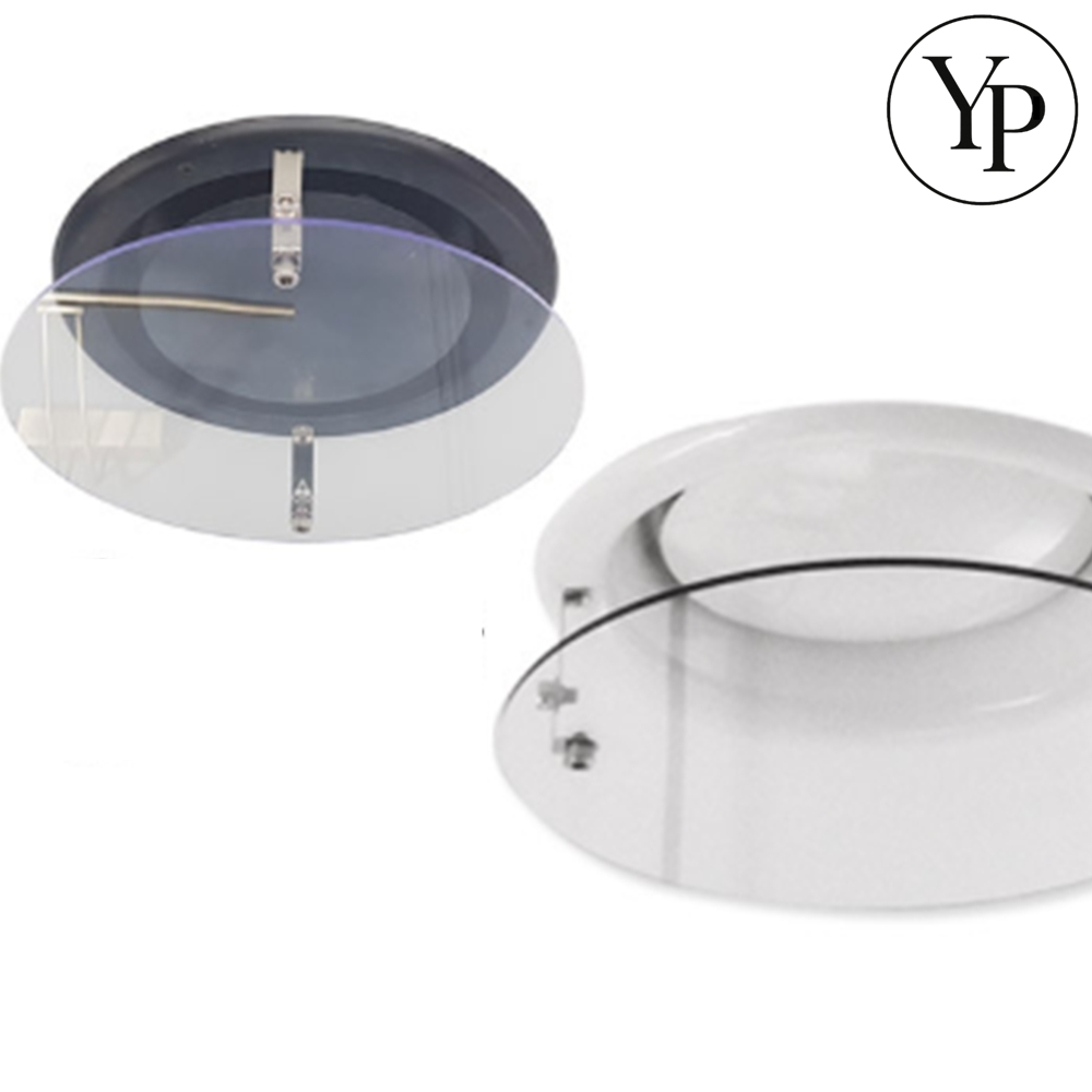 원형 디퓨저용 에어컨 풍향 조절장치 실링팬 가드 순환팬 윈드바이저