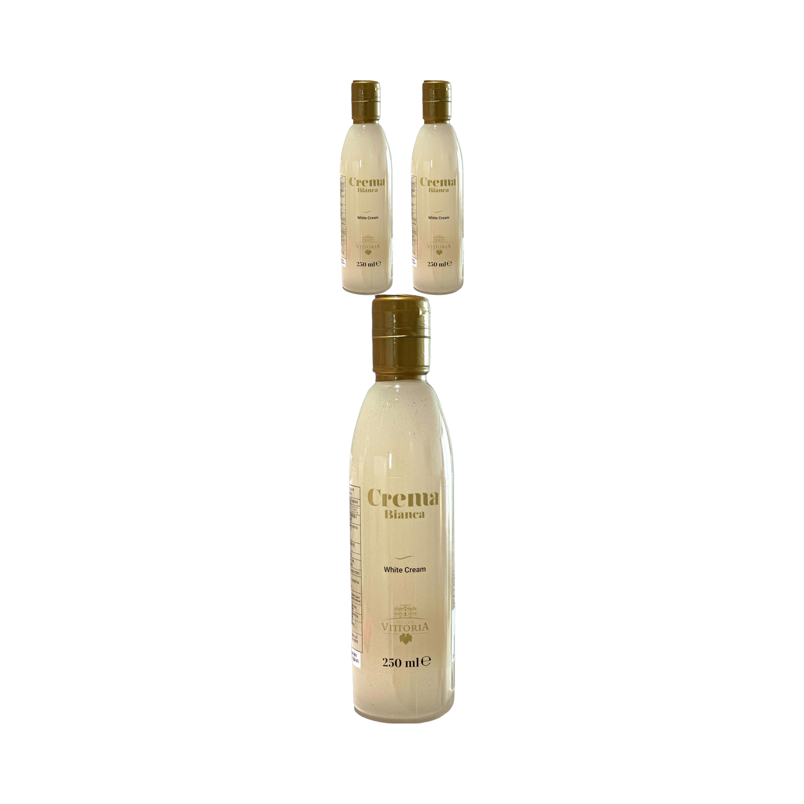 빌라비토리아 무과당시럽 화이트 발사믹 크림(배합비 95%) 250ml, 3개 - 상품 이미지