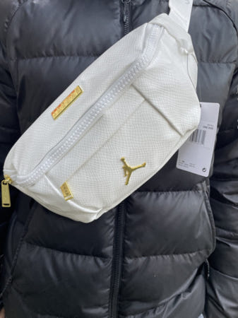 나이키 [해외]나이키 조던 힙색 웨이스트백 화이트 HA5507-100  JD2113012AD-002 노란