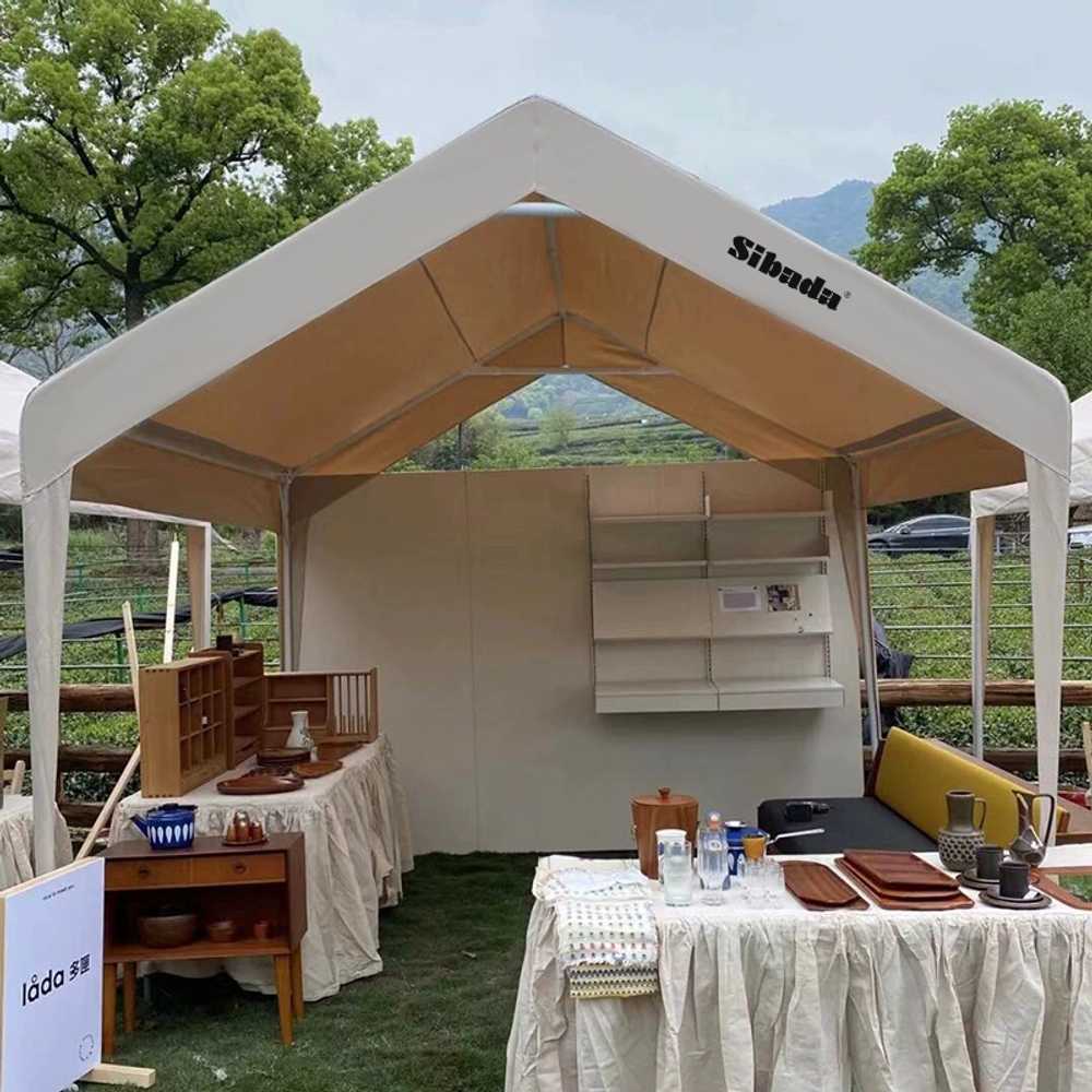 야외 방수 텐트 파고라 카페 용 스카이어닝 농막 천막 - 상세 이미지 2