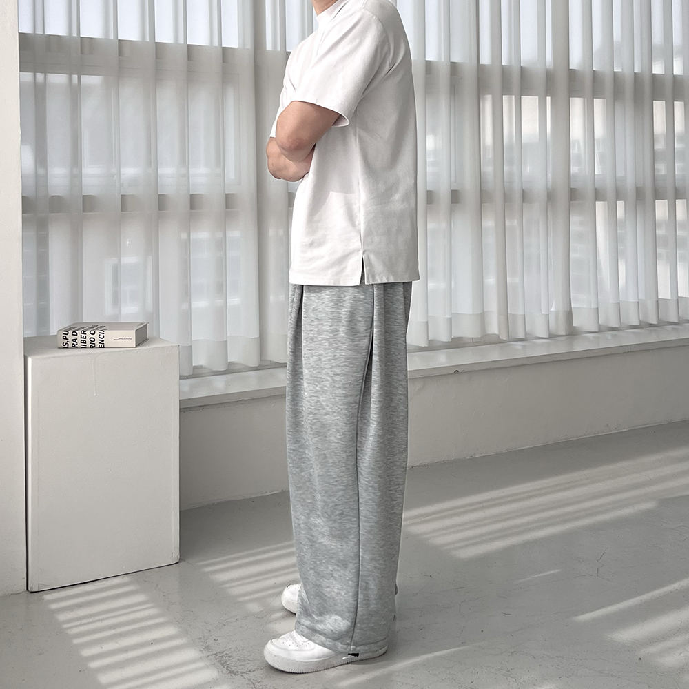 스웻팬츠 벌룬팬츠 통큰바지 남자와이드팬츠 - 상세 이미지 2