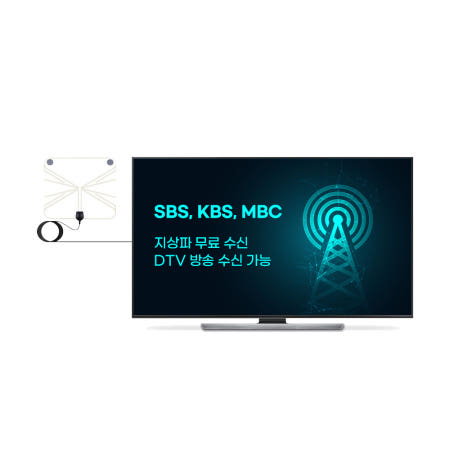 지상파 안테나 공중파 공청 실내 UHD 안테나