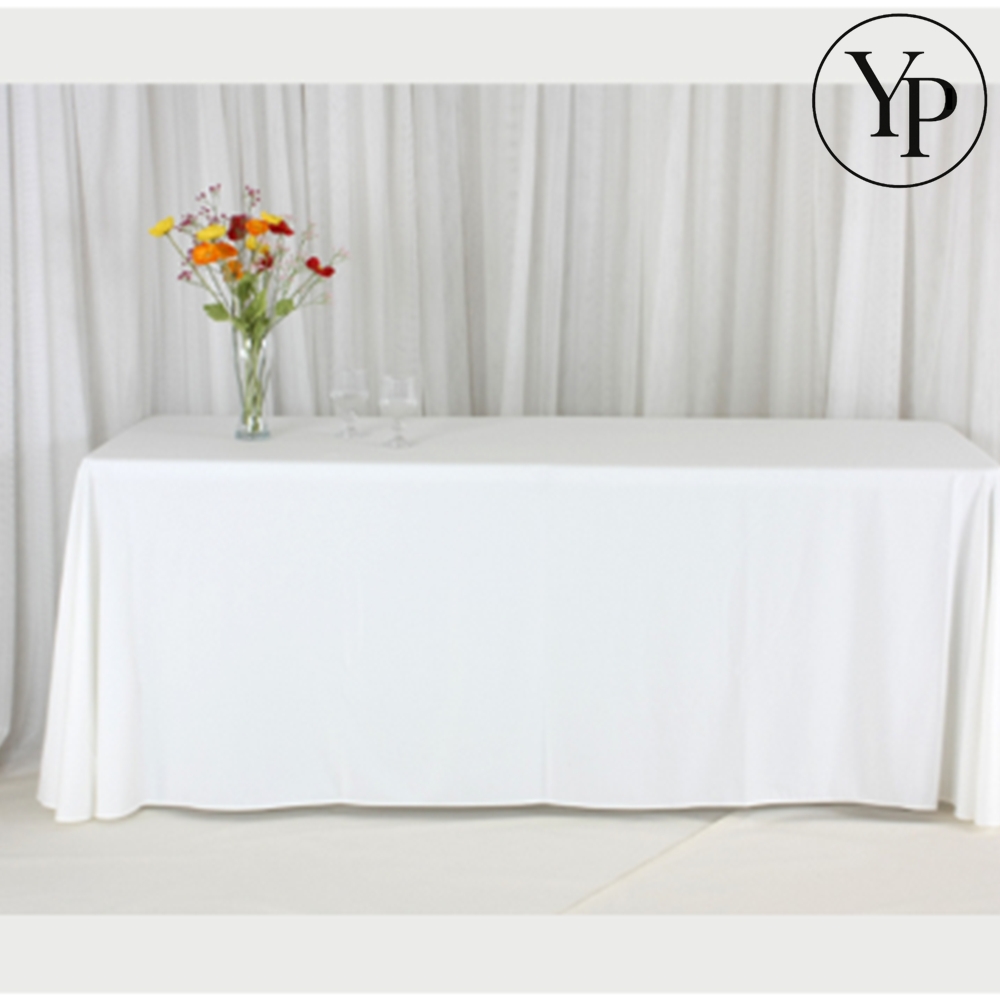 행사용 테이블보 대형 원형 사각보 협탁보 커버 덮개 무지 심사보 배경천