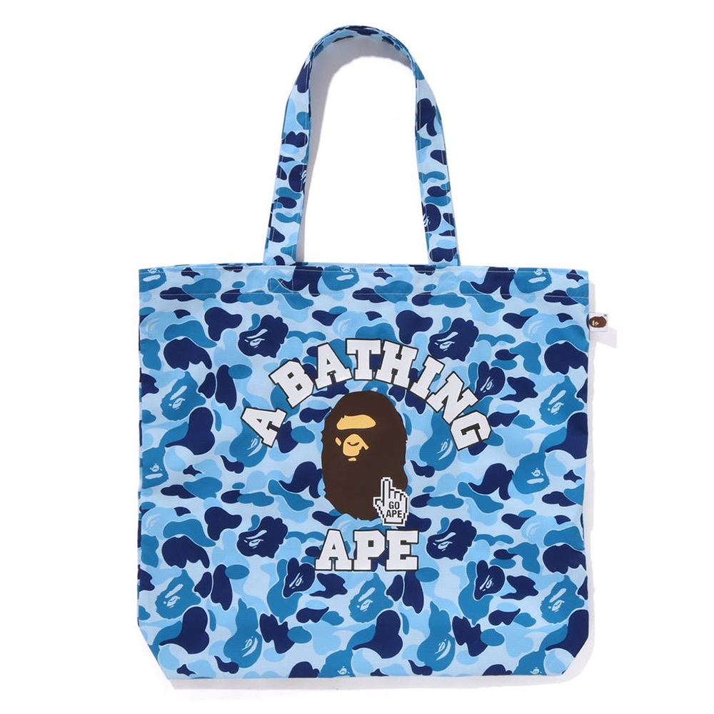베이프 가방 CAMO GO APE POINTER COLLEGE TOTE BAG BAPEC 1L25-189-002 - 상세 이미지 3