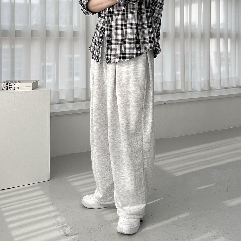 스웻팬츠 벌룬팬츠 통큰바지 남자와이드팬츠 - 상세 이미지 4