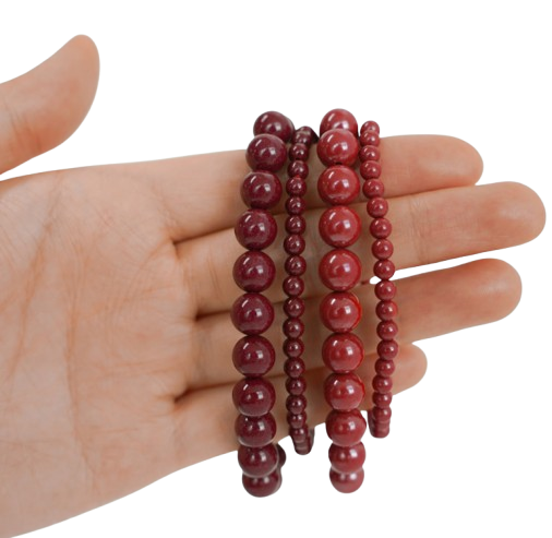 아미울 경면주사 염주 팔찌 삼재 소원 행운 악세서리