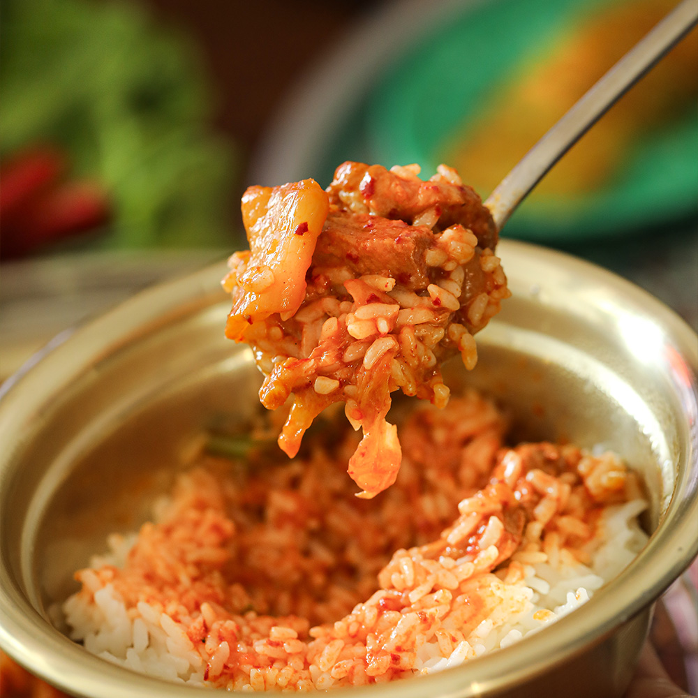 [광림상회] 고기 듬뿍 김치제육두루치기 500g - 상세 이미지 5