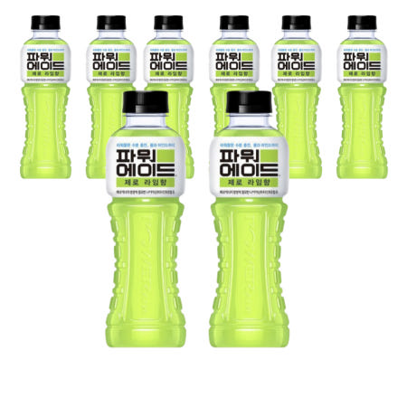 파워에이드 제로 라임향 600ml 20개