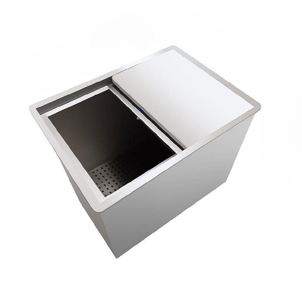 업소용 아이스빈 카페 얼음통 식당 뷔페 얼음 보관통 30x40x30(표준)