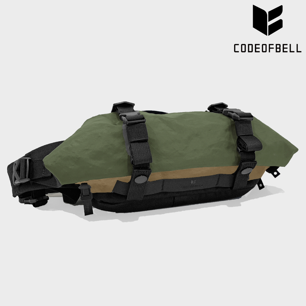 코드오브벨 크로스포드2 슬링백 2L X-POD II 미니 크로스백 숄더백 올리브탄 - 상세 이미지 4