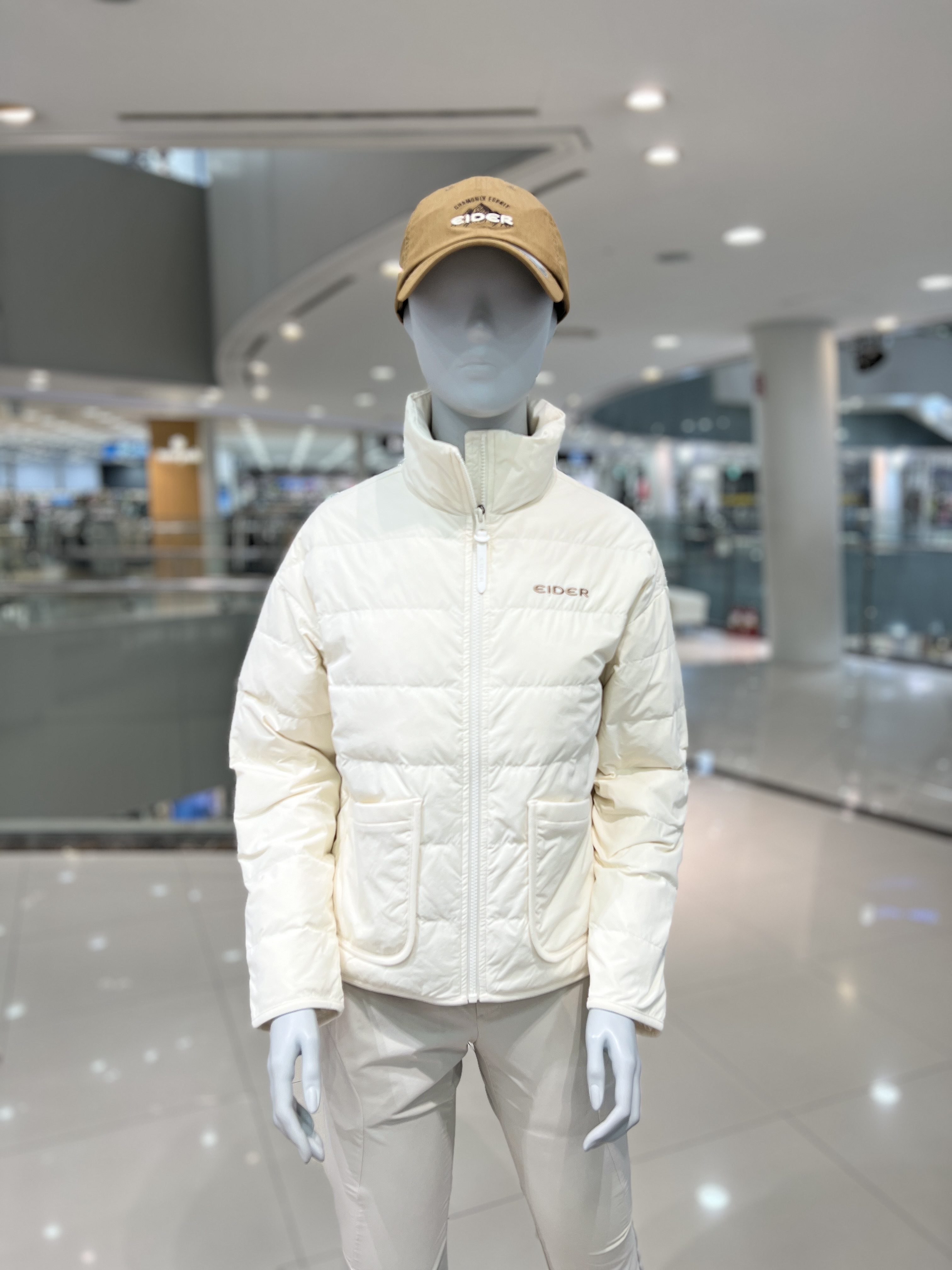 아이더 여성 슬림패딩 경량패딩 써모락 C WW24560