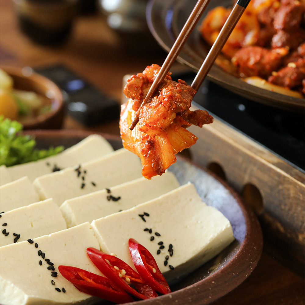 [광림상회] 고기 듬뿍 김치제육두루치기 500g - 상세 이미지 4