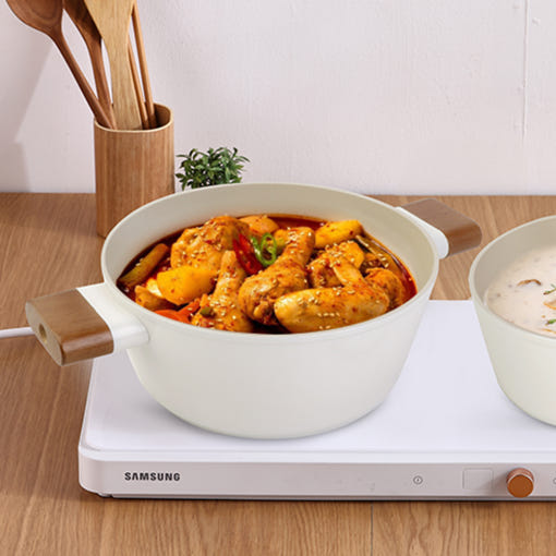 델라고 신혼냄비세트 인덕션용 라면 블랙빈 냄비 세트