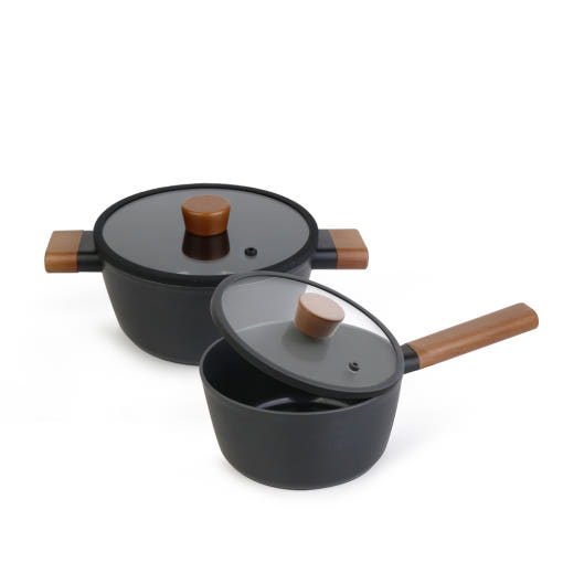 델라고 신혼냄비세트 인덕션용 라면 블랙빈 냄비 세트