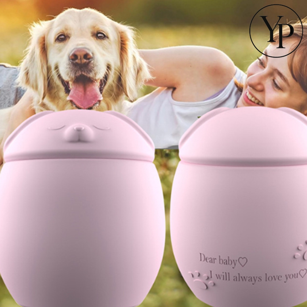 강아지 유골함 장례용품 추모함 화분장 스톤함 묘비 비석 분골함