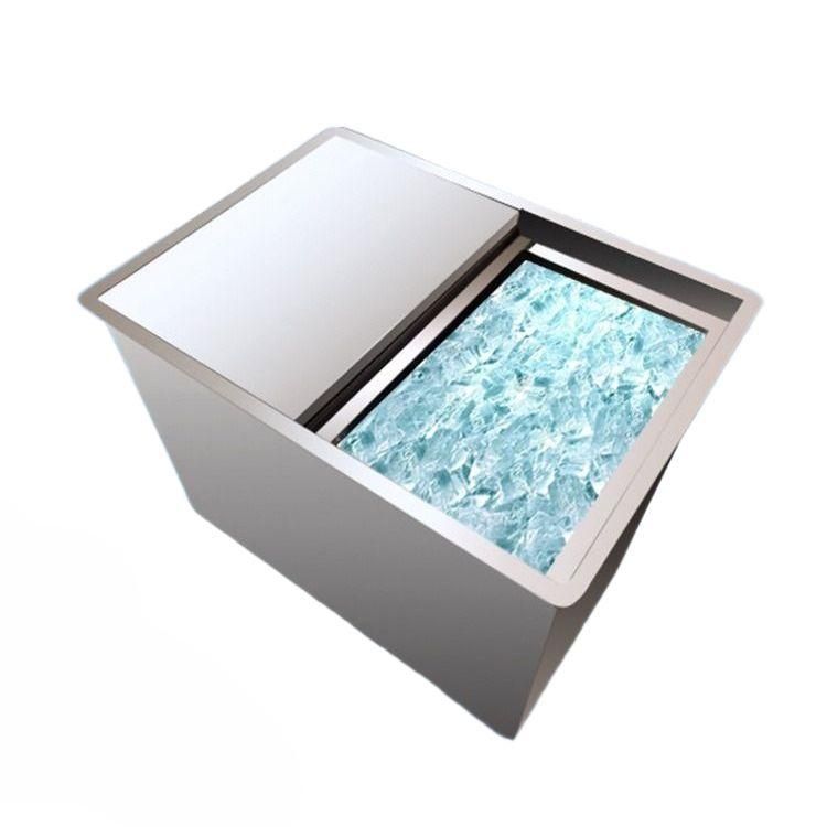 업소용 아이스빈 카페 얼음통 식당 뷔페 얼음 보관통 30x40x30(표준)