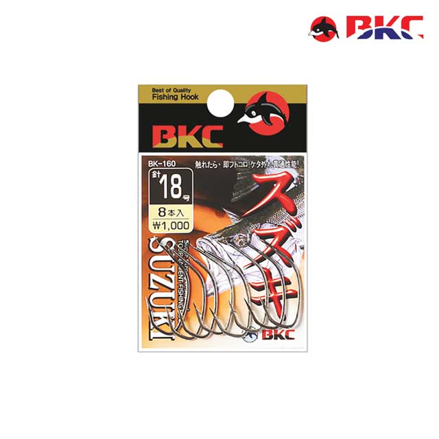 BKC 농어 바늘 BK-160 스즈끼 우럭 광어 생미끼 외수질 낚시 훅 - 상세 이미지 4