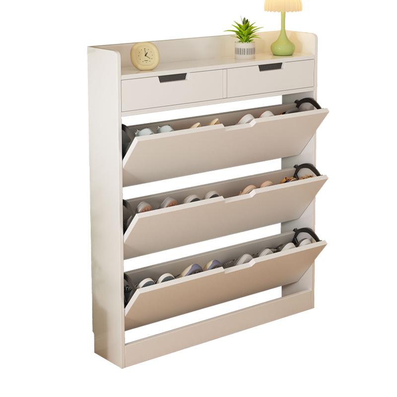 슬림 틈새 현관 신발장 수납장 원룸 신발정리대 화이트 50