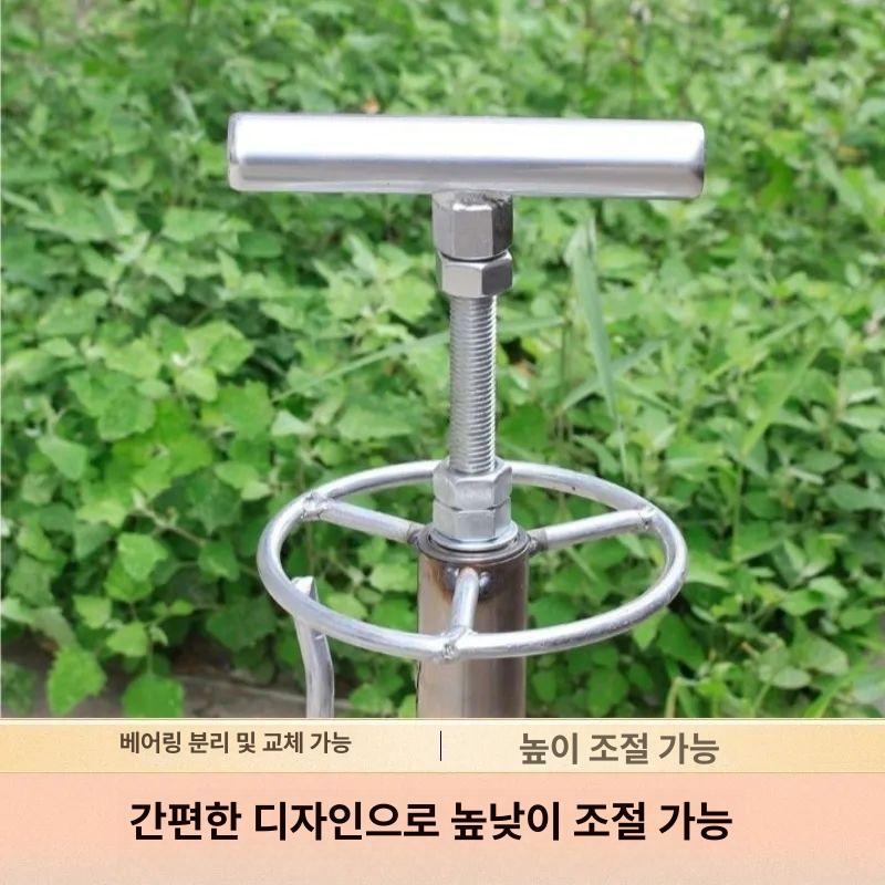 농업용 파이프 회전 연결툴 분무기 펌프 호환 농기계 농기구 휠 축 - 상세 이미지 3