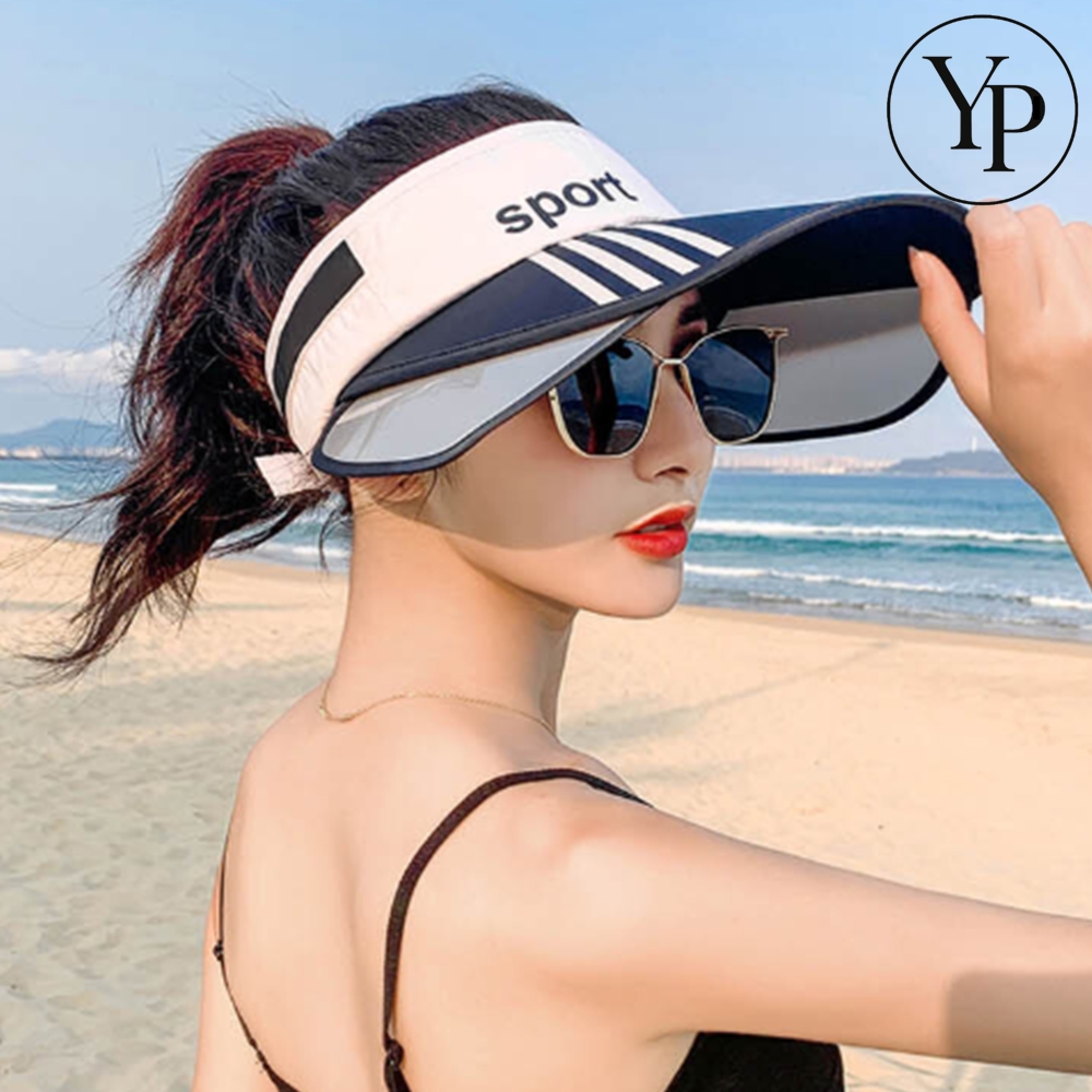 여성 썬캡 모자 골프 테니스 스포츠 아웃도어 기능성 자외선차단 휴양지 코디 모자