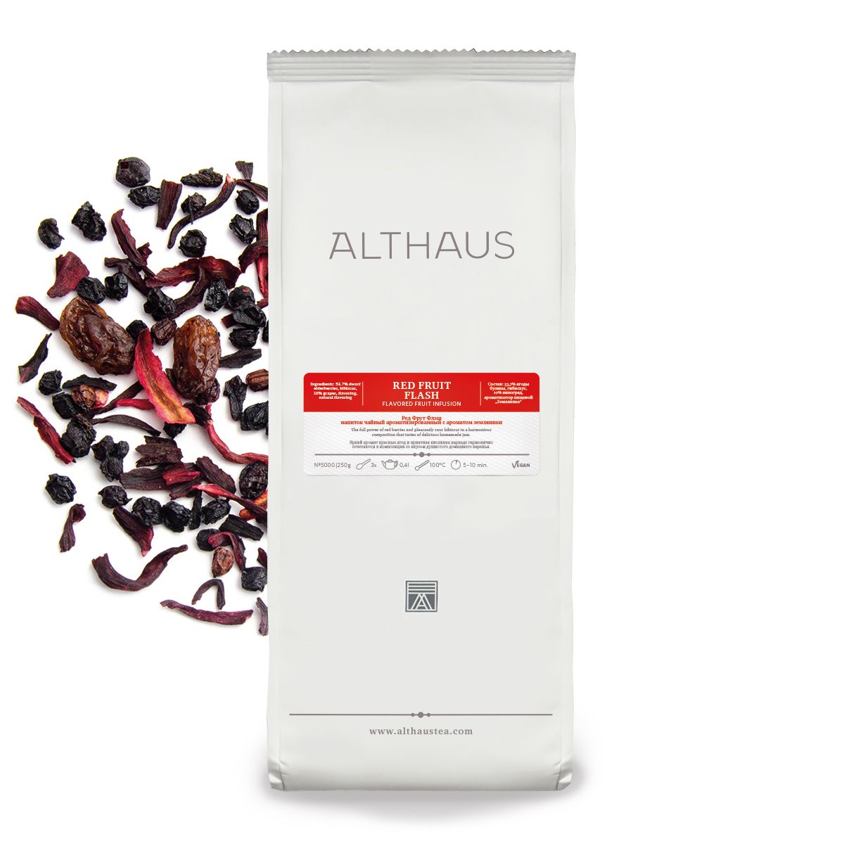 [알트하우스 잎차] 레드 후루잇 플래쉬 250g + 티필터100매 - 상세 이미지 2