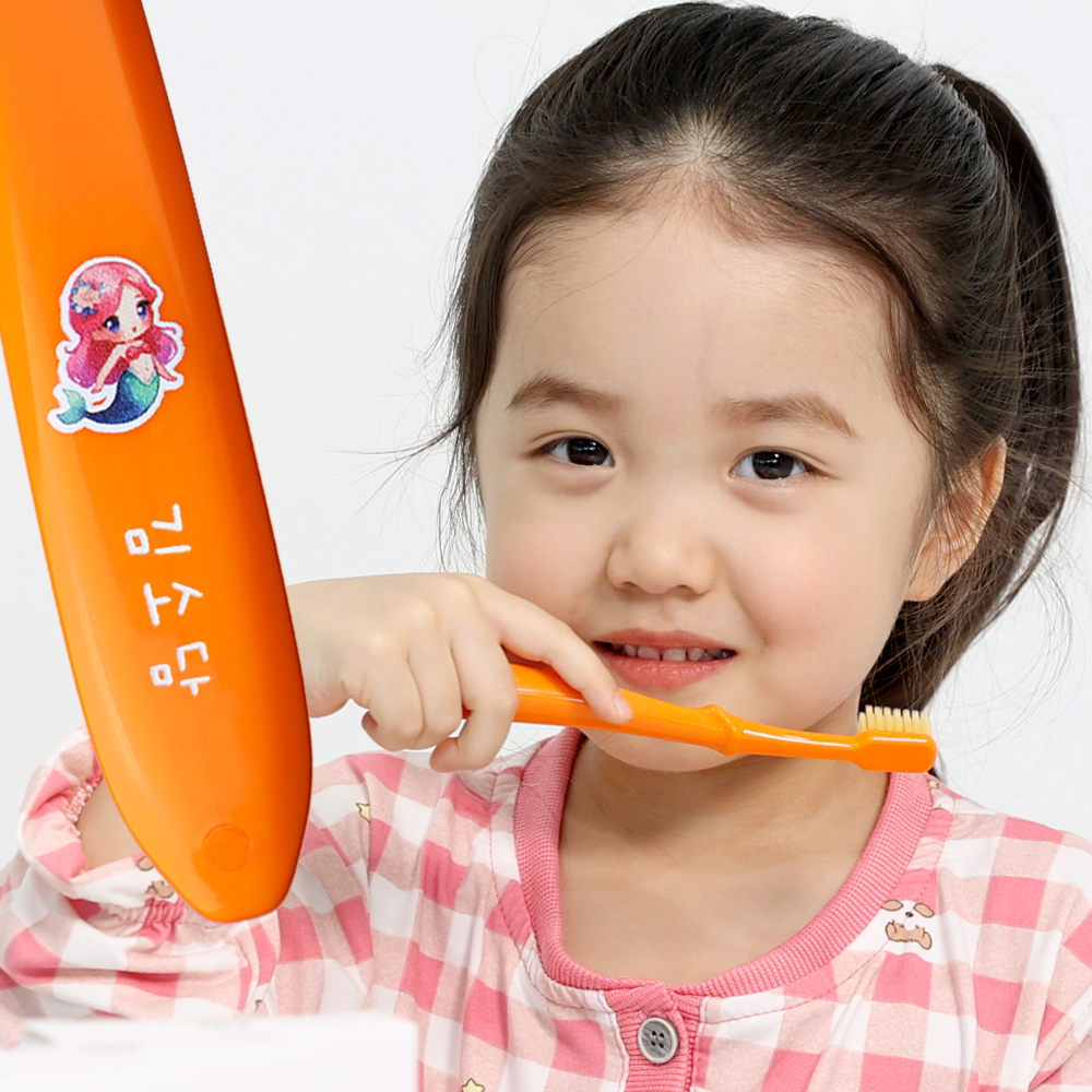 마리모아 르미에르 네임 칫솔 12개 1세트 이름인쇄 어린이 키즈 유아