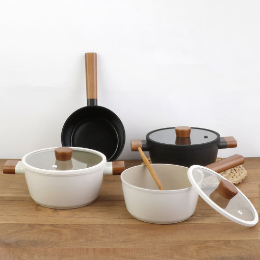 델라고 신혼냄비세트 인덕션용 라면 블랙빈 냄비 세트