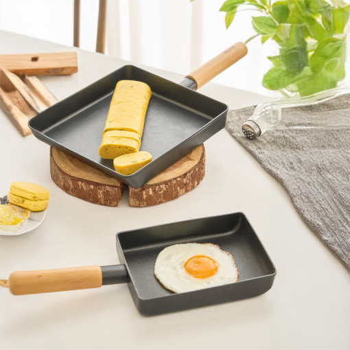 델라고 계란말이팬 계란후라이팬 에그팬 우드 IH 후라이팬